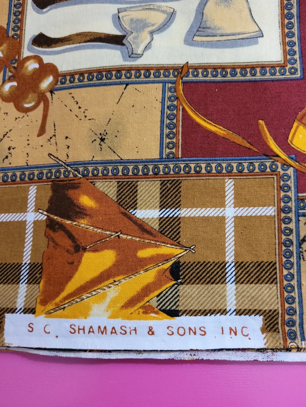 S C Shamash & Sons Inc Outdoor Camping Hiking Print Fabric (0784)